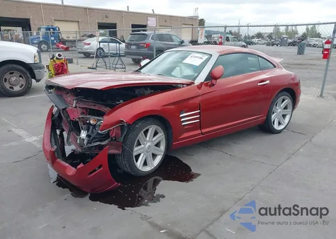 2004 Chrysler Crossfire z USA, uszkodzony, nr VIN 1C3AN69L44X020601
